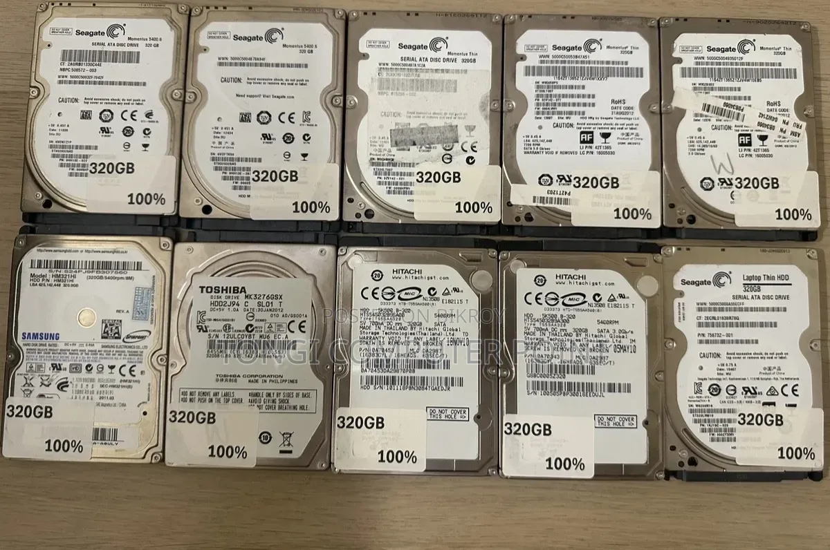 ৩২০জিবি এইচডিডি ১০০% হেলথ ১০০% পারফরম্যান্স