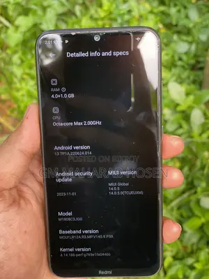 Xiaomi Redmi Note 8 64 GB Black