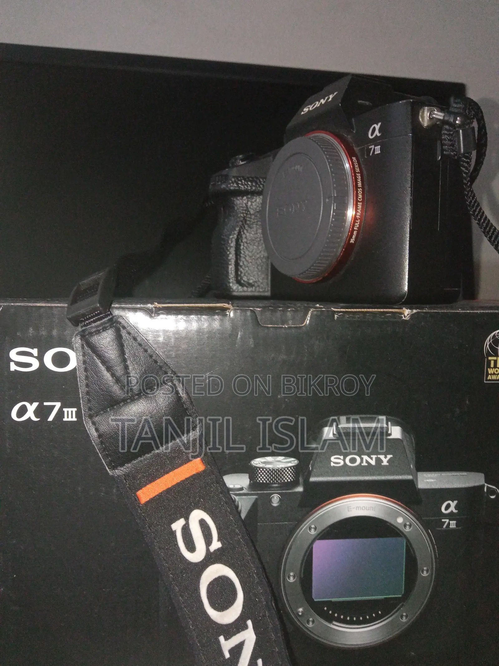 Sony A7 III Full-Frame Mirrorless Camera Body – Excellent Condition