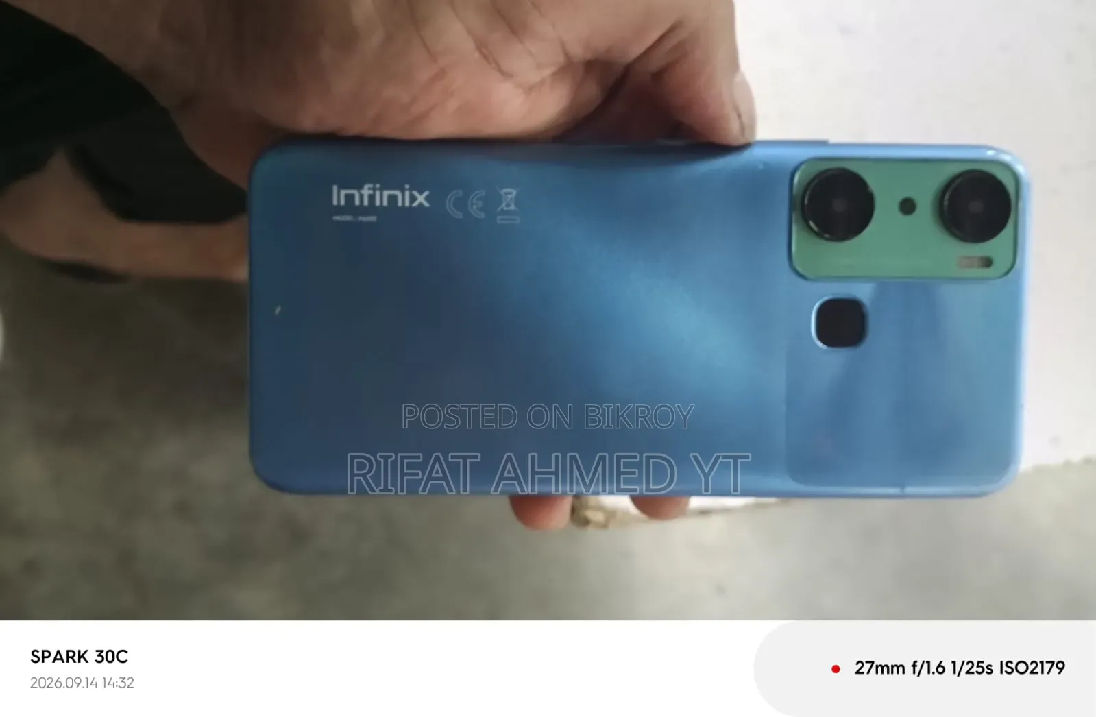 Infinix Hot 20i 128 GB Blue