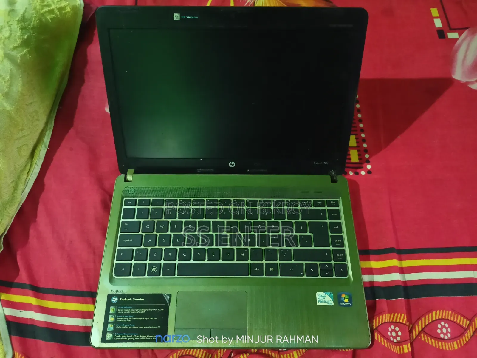 Laptop HP ProBook 4430S 2GB Intel Core i3 SSD 128GB
