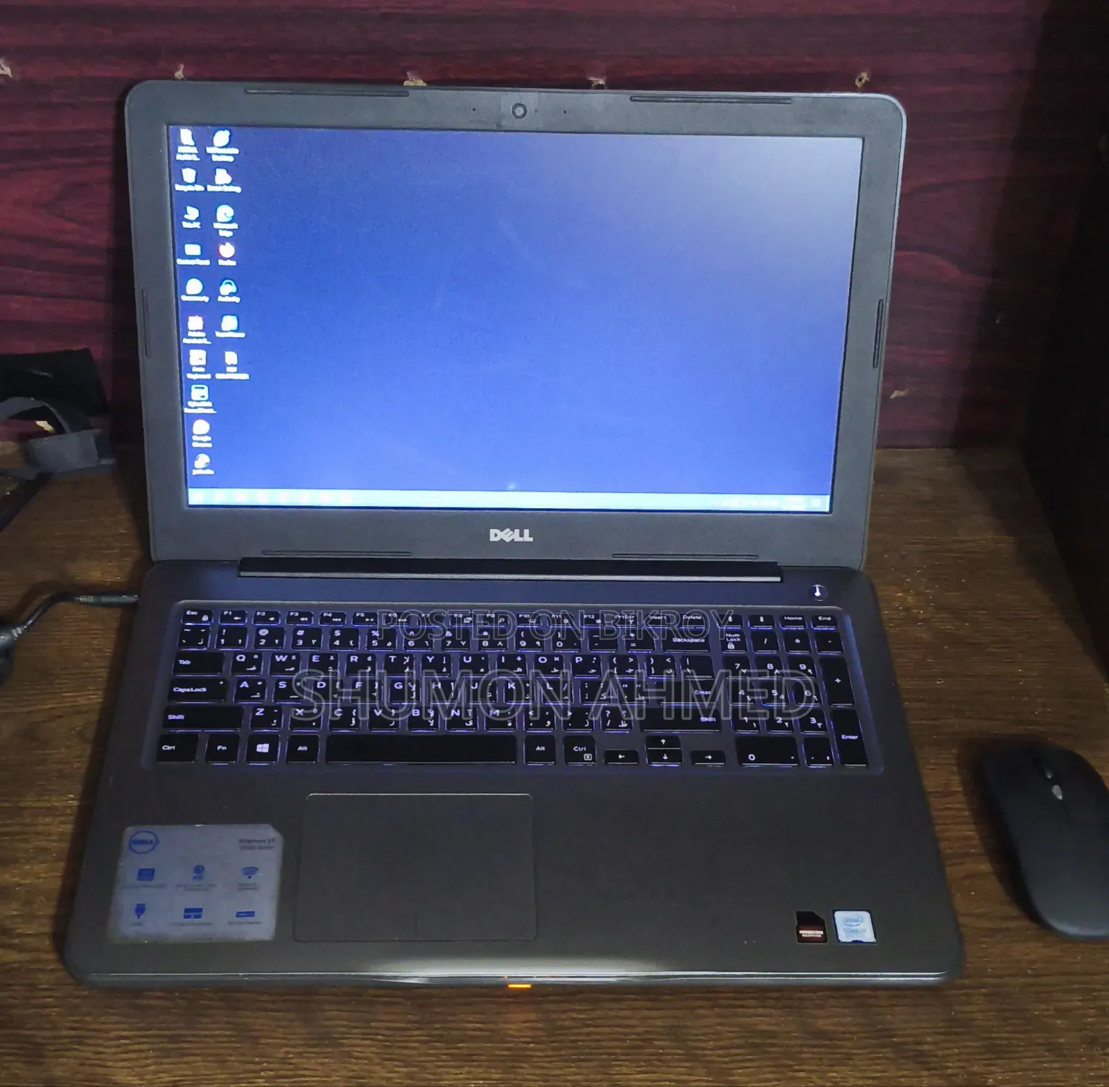 Laptop Dell Inspiron 15 5567 8GB Intel Core i7 HDD+SSD 1TB
