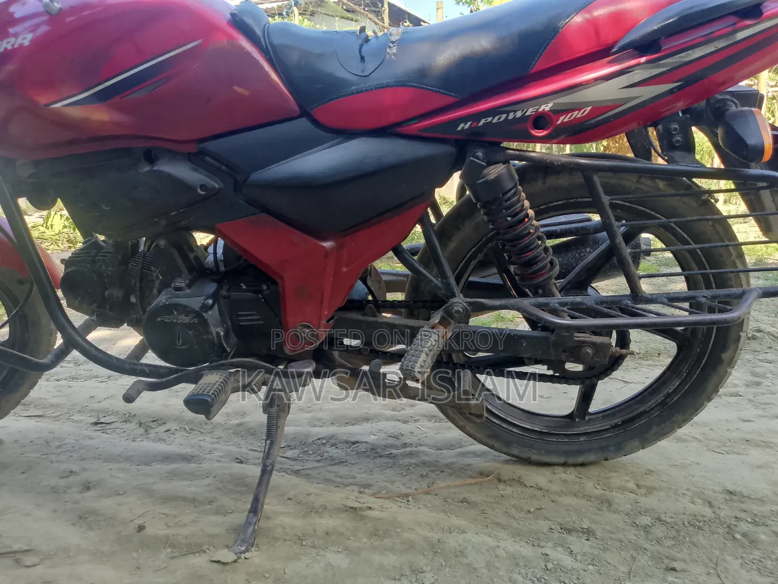 H Power Zaara-100 2018 Red
