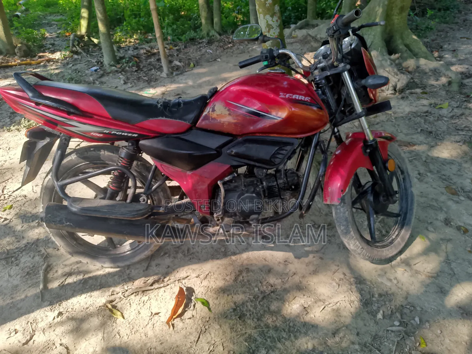 H Power Zaara-100 2018 Red