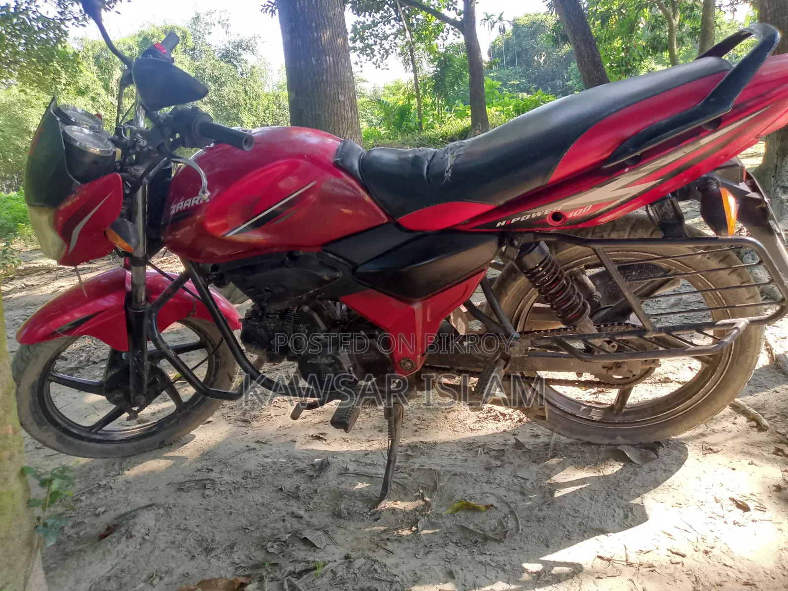 H Power Zaara-100 2018 Red