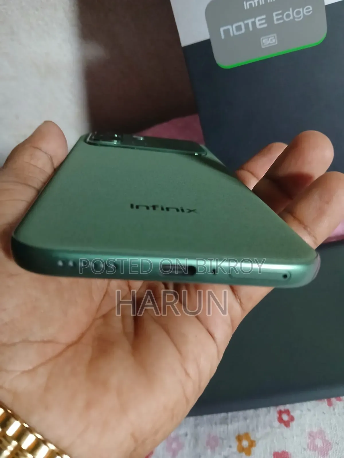 Infinix Note Edge 256 GB Green
