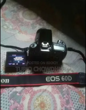 ক্যানন প্রফেশনাল ৬০ডি জুম লেন্স সহ