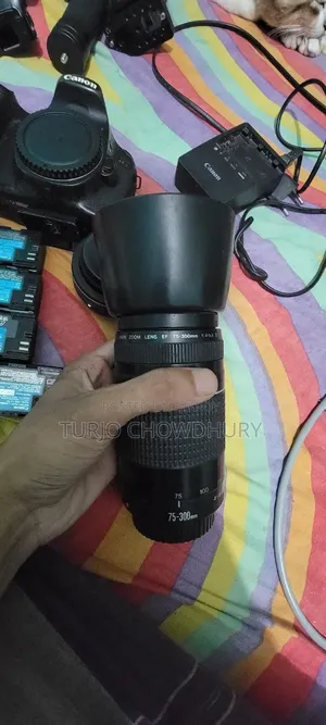 ক্যানন প্রফেশনাল ৬০ডি জুম লেন্স সহ