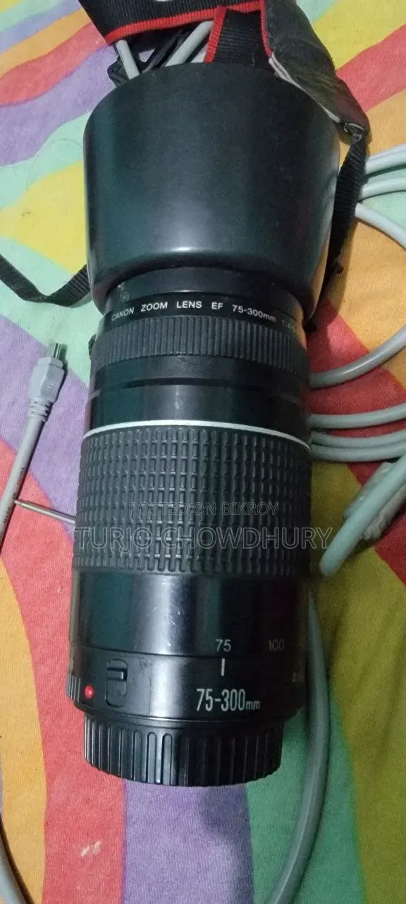 ক্যানন প্রফেশনাল ৬০ডি জুম লেন্স সহ