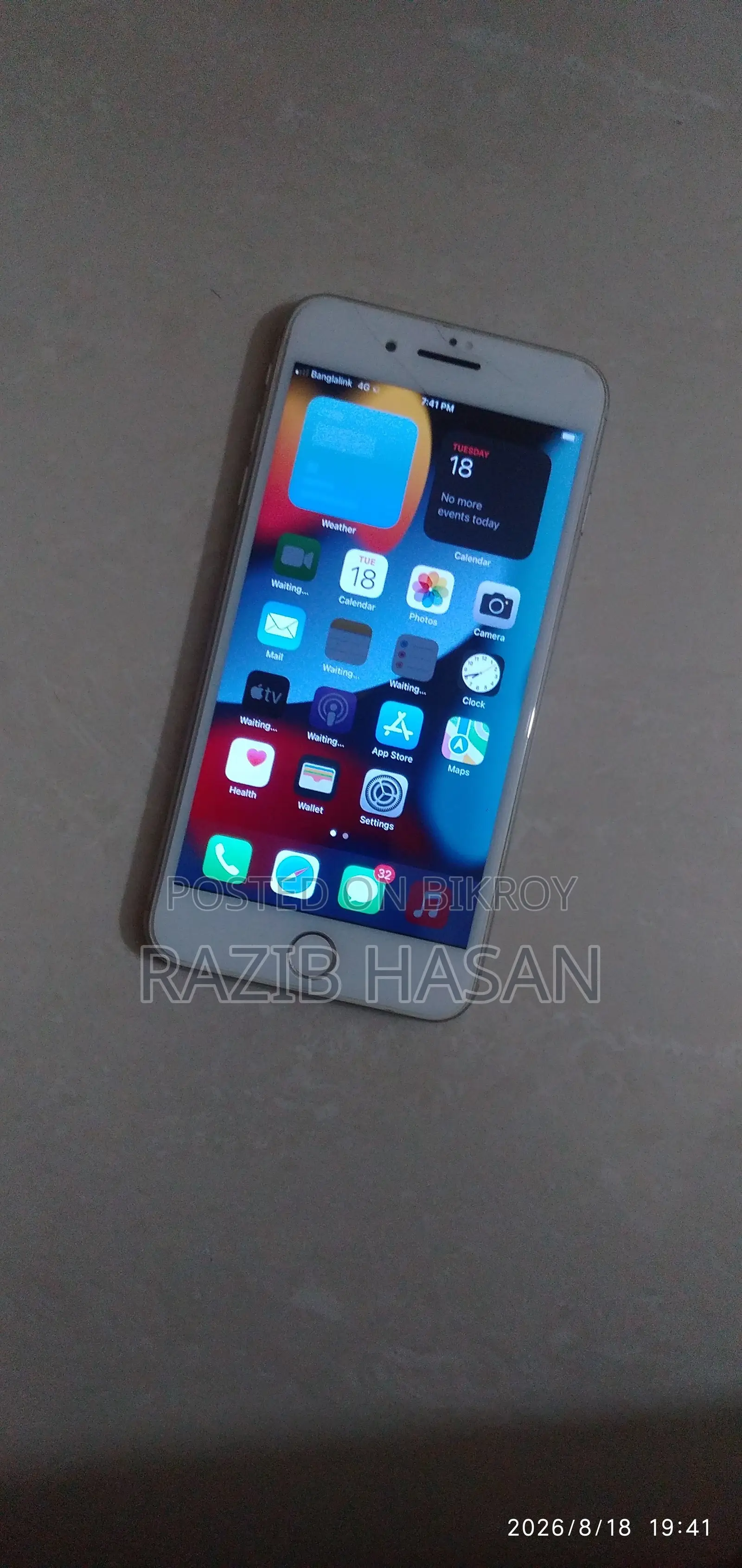Apple iPhone 7 Plus 32 GB Silver