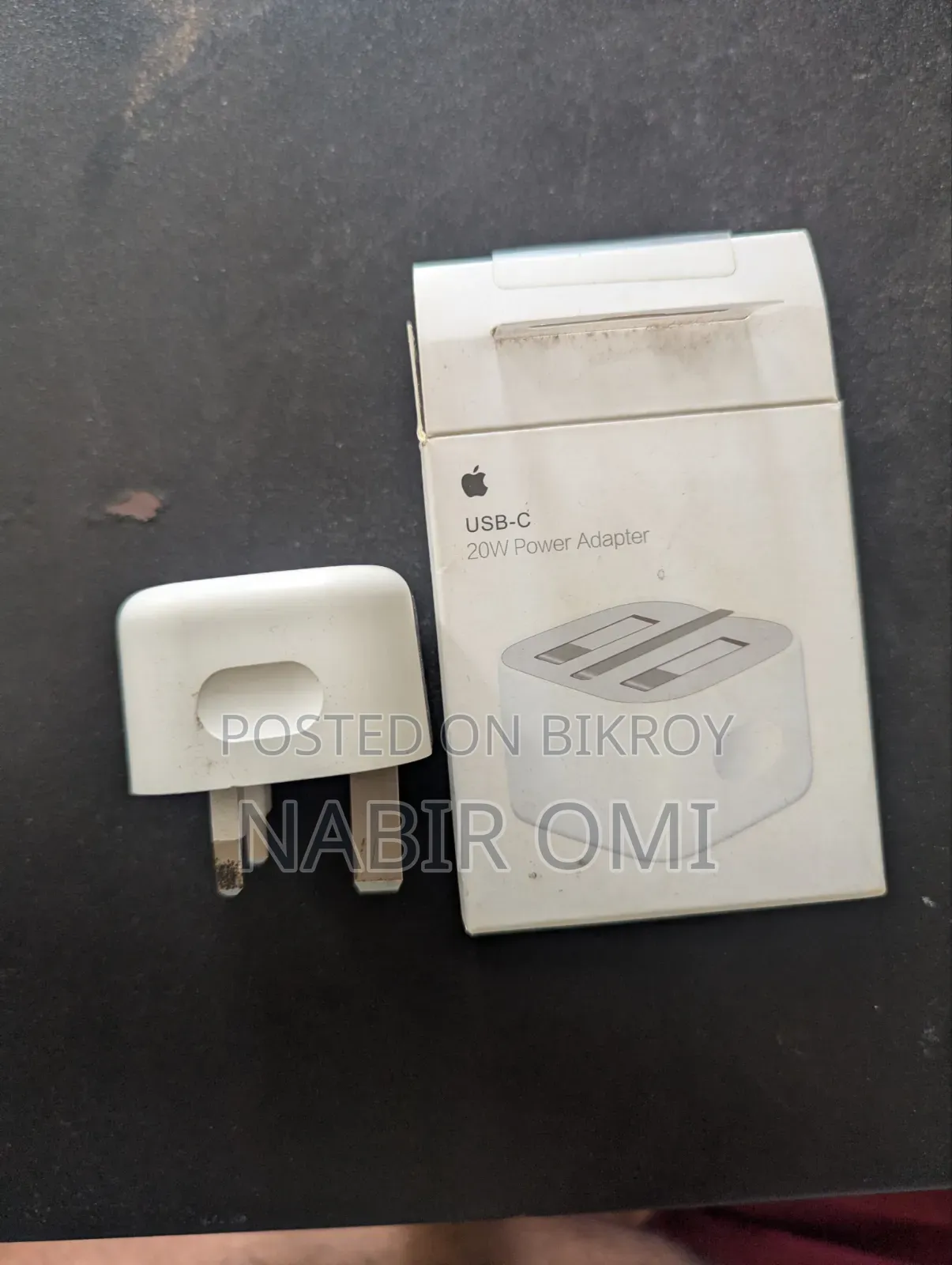 অ্যাপল আইফোন ২০ডব্লিউ ৩ পিন চার্জার