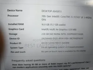 Laptop Dell Latitude 7330 16GB Intel Core 5 SSD 1T