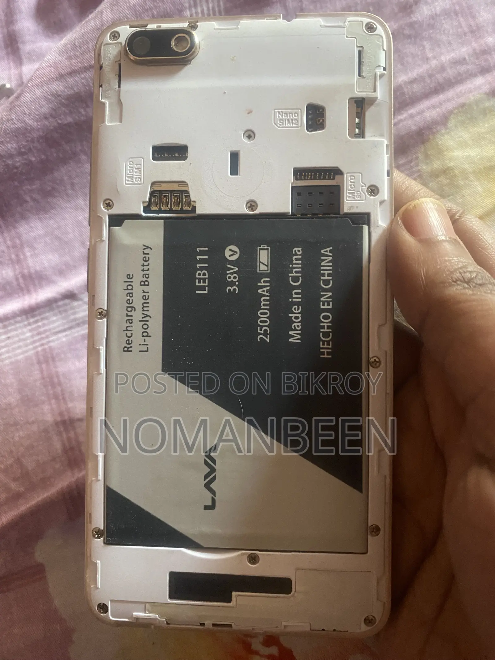 লাভা আইরিস ৬৬ ৮ জিবি গোল্ড