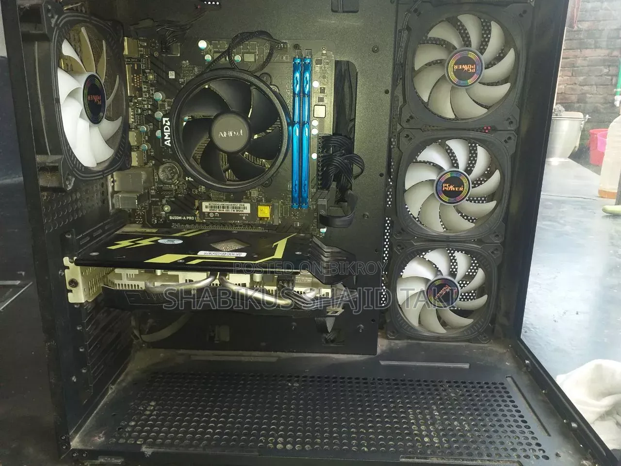 Desktop Computer 32GB AMD Ryzen 5 SSD 256GB
