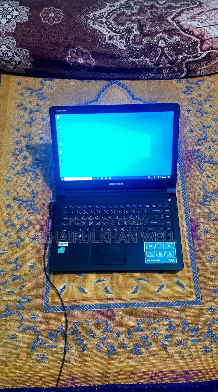 Laptop 4GB Intel Pentium SSD 128GB