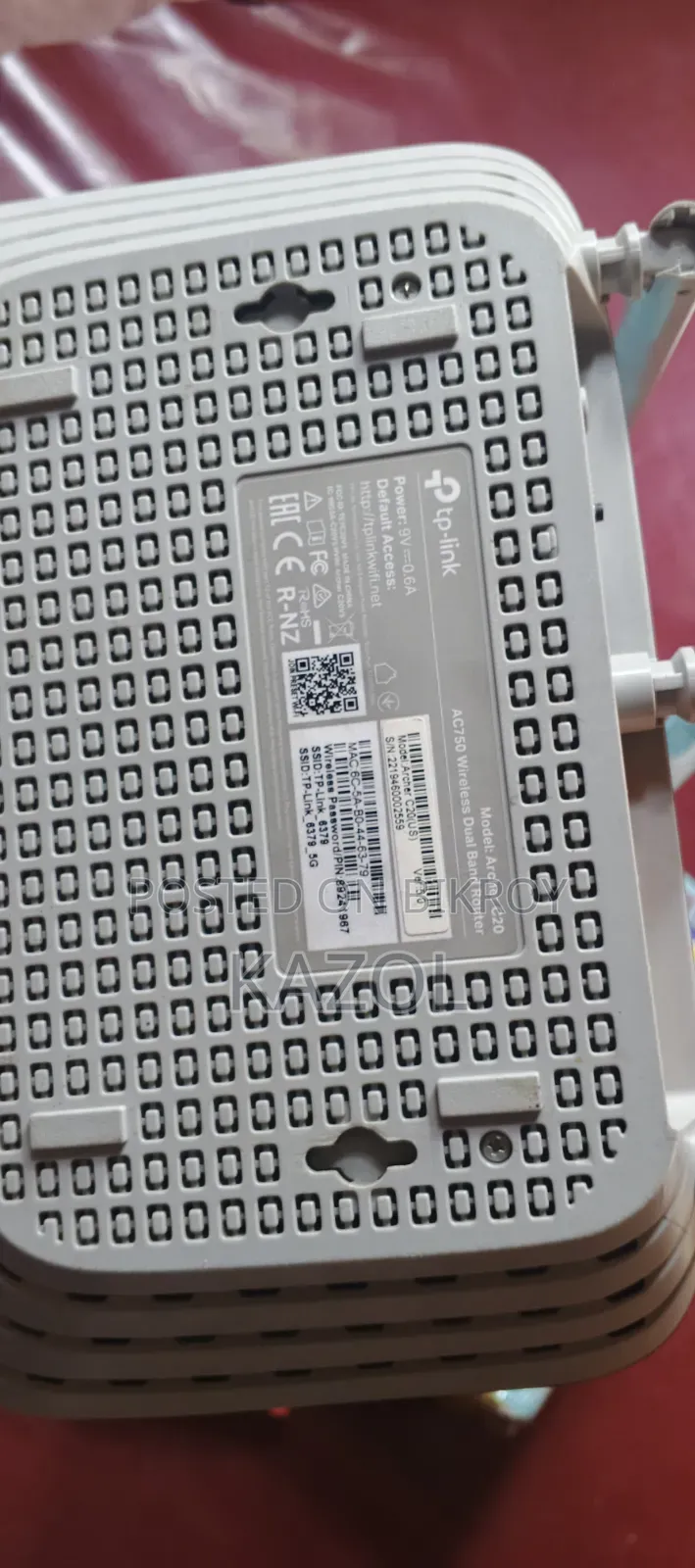 TP-Link Dual Band Router Archer C20