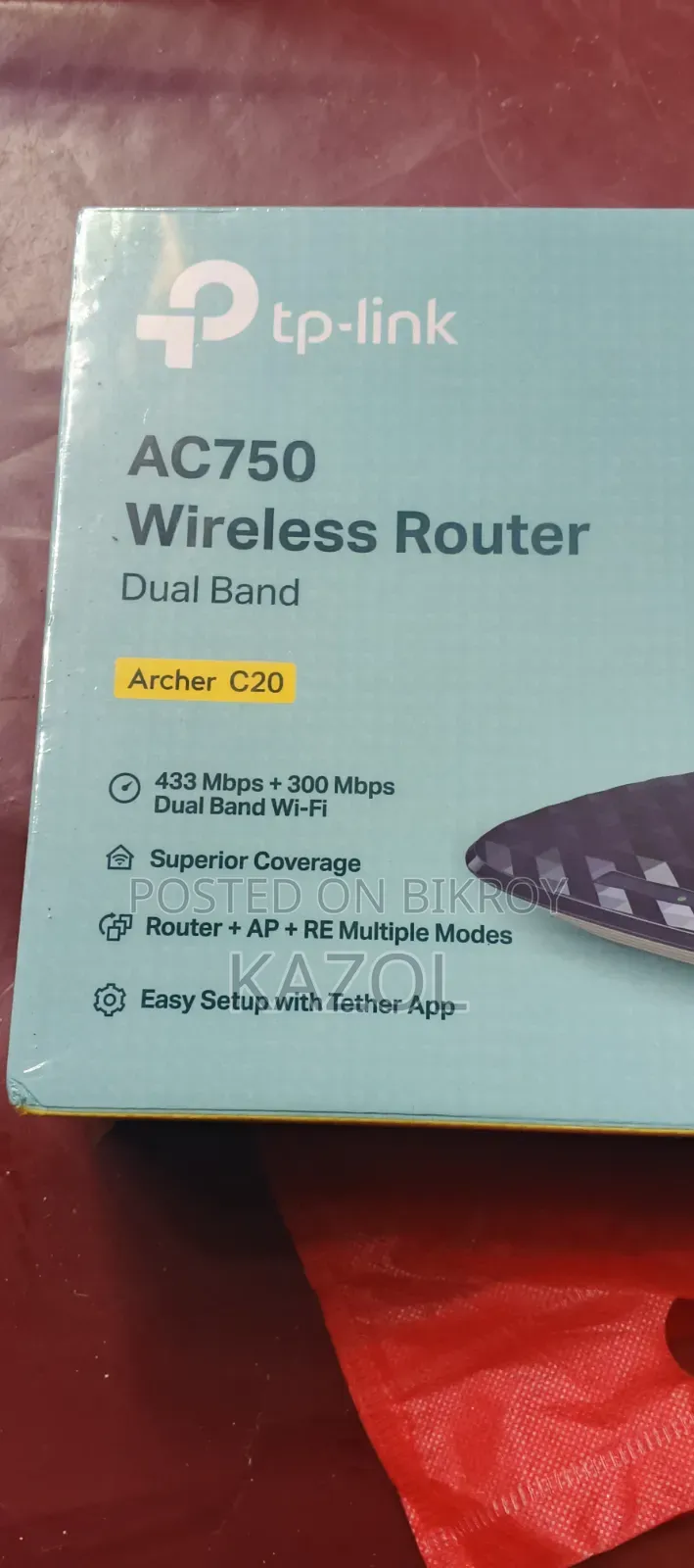 TP-Link Dual Band Router Archer C20