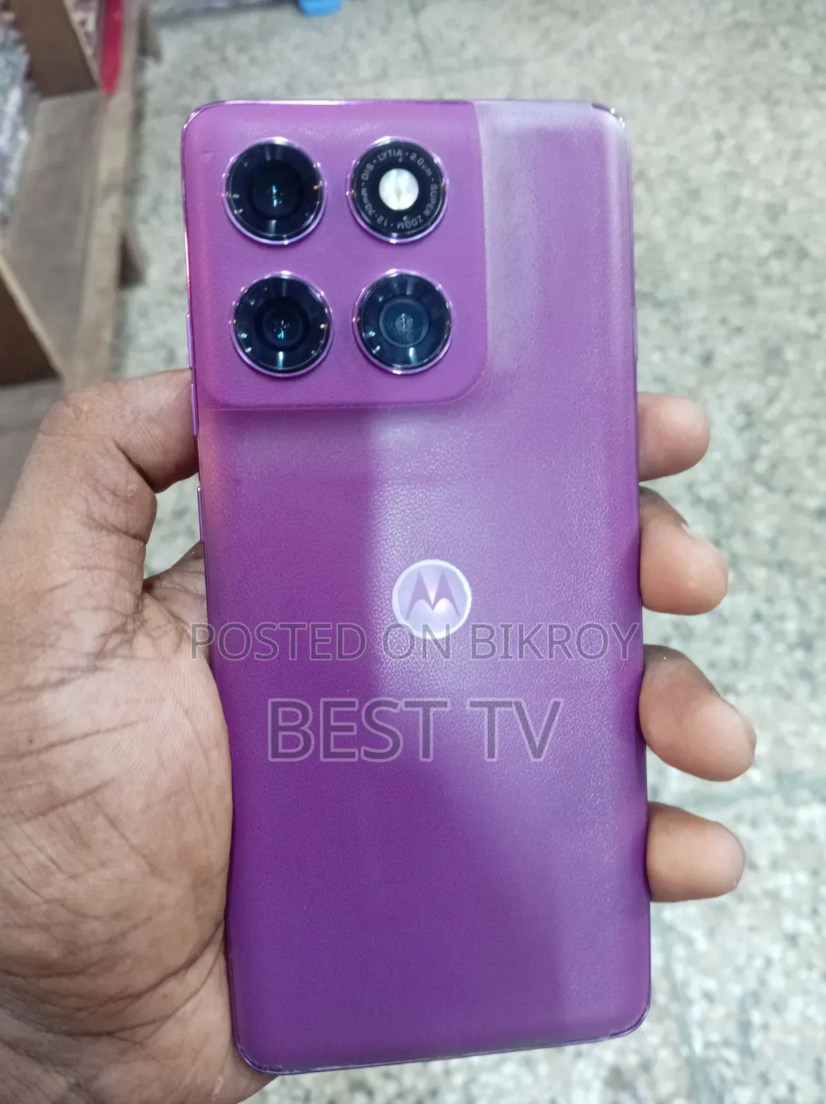 New Motorola Edge 60 Pro 256 GB Purple
