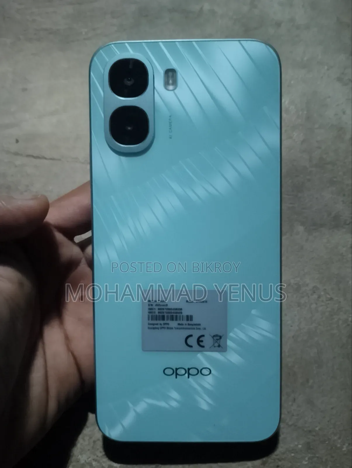 Oppo A6x 64 GB Blue