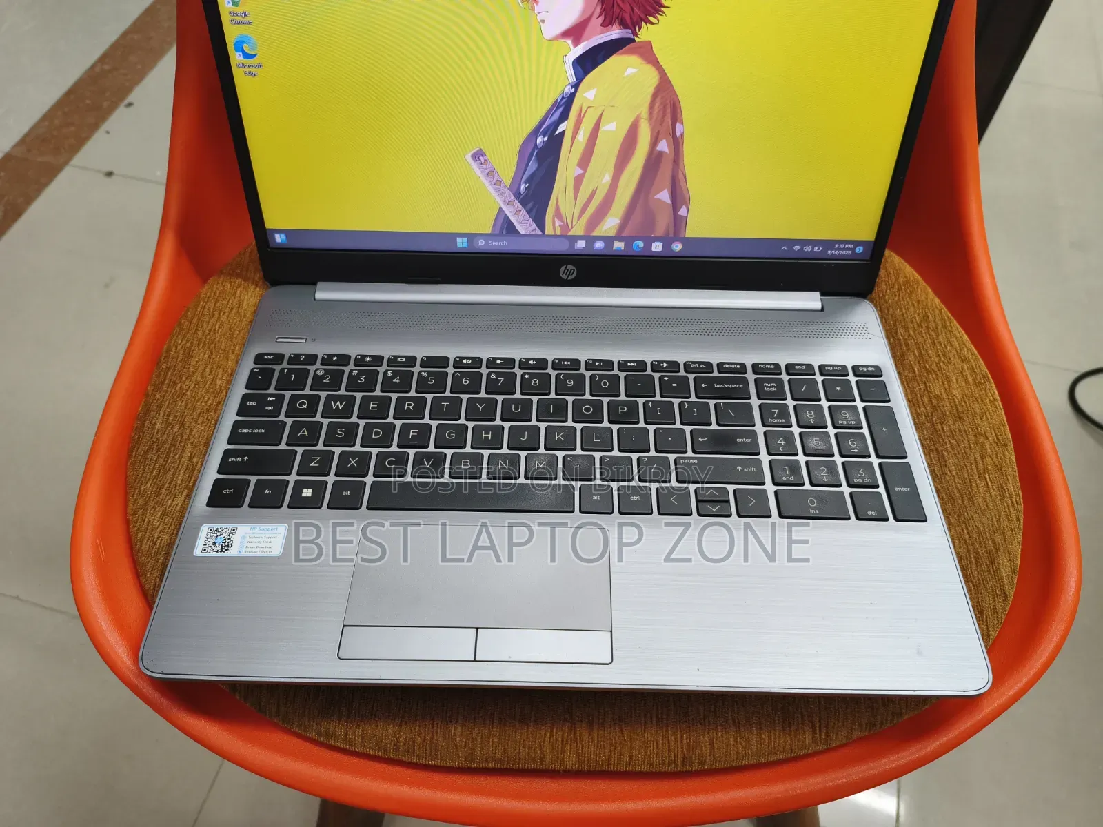 Laptop HP 15S 16GB AMD Ryzen 5 SSD 256GB