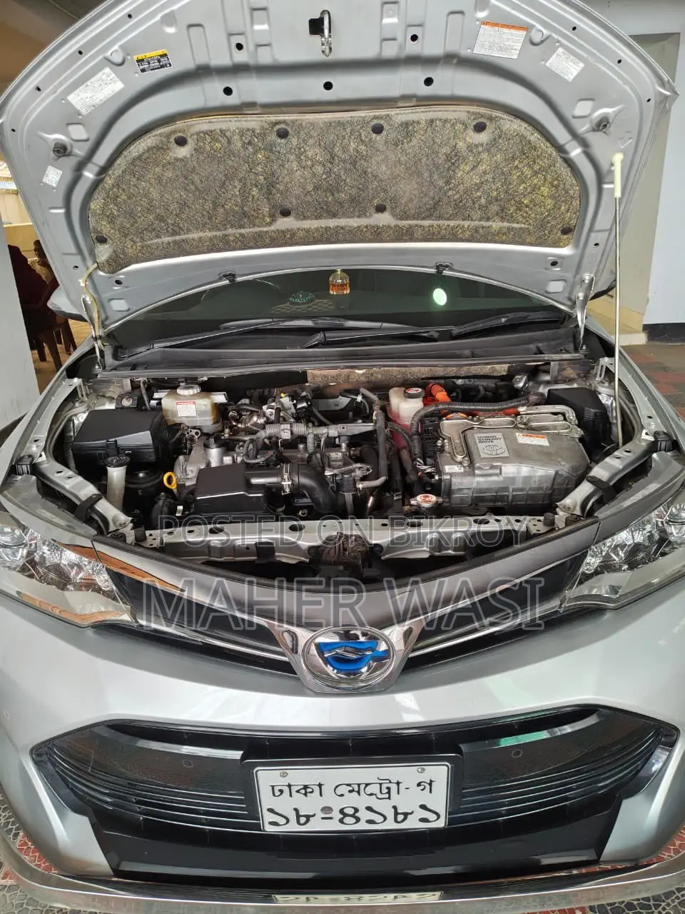 New Toyota Corolla Fielder 1.5 Hybrid FWD 2019 Silver