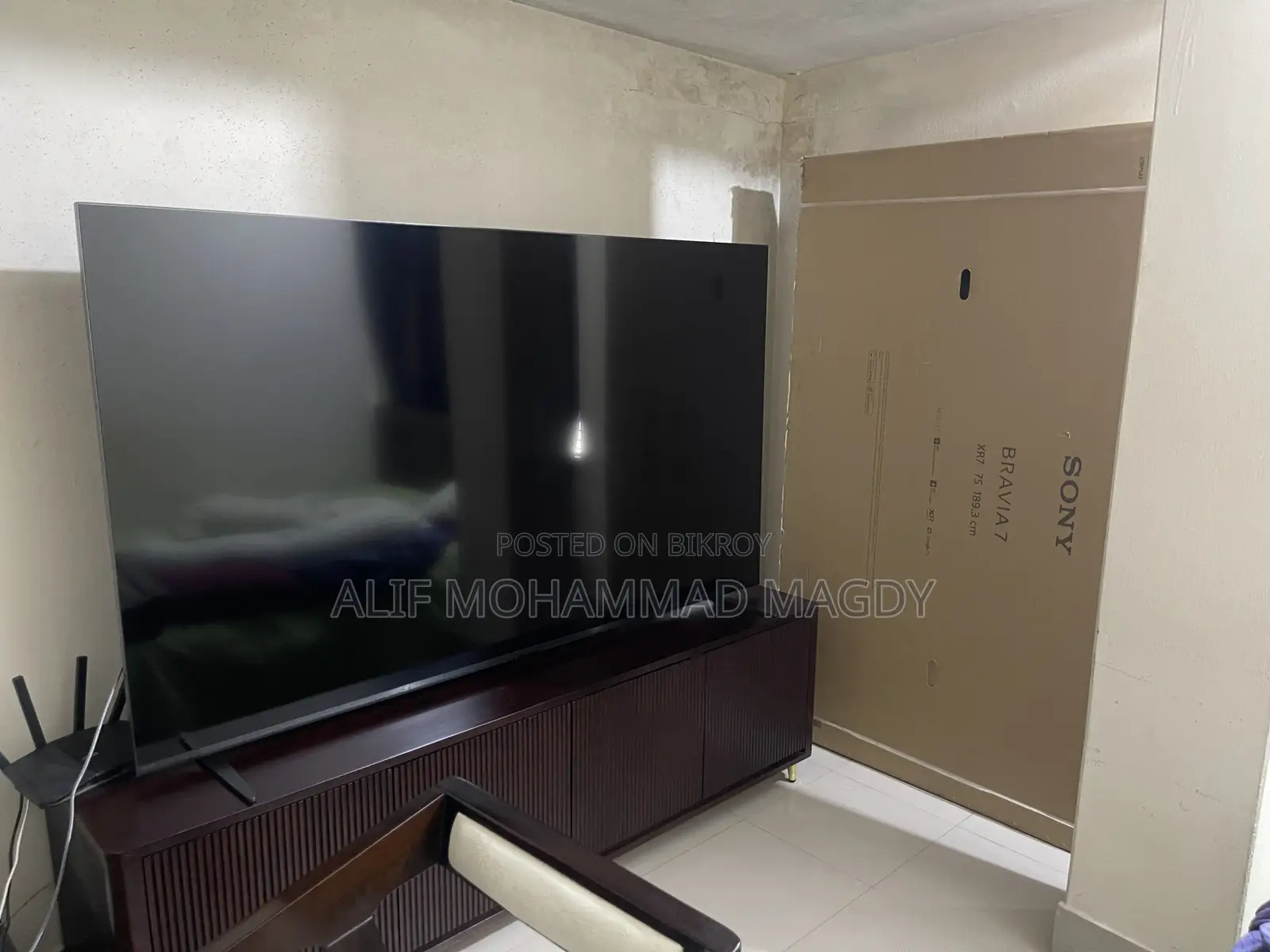 Sony BRAVIA 7 75" Mini-Led QLED 4K 120Hz টিভি (বিজ্ঞাপনটি মনোযোগ দিয়ে পড়ুন)