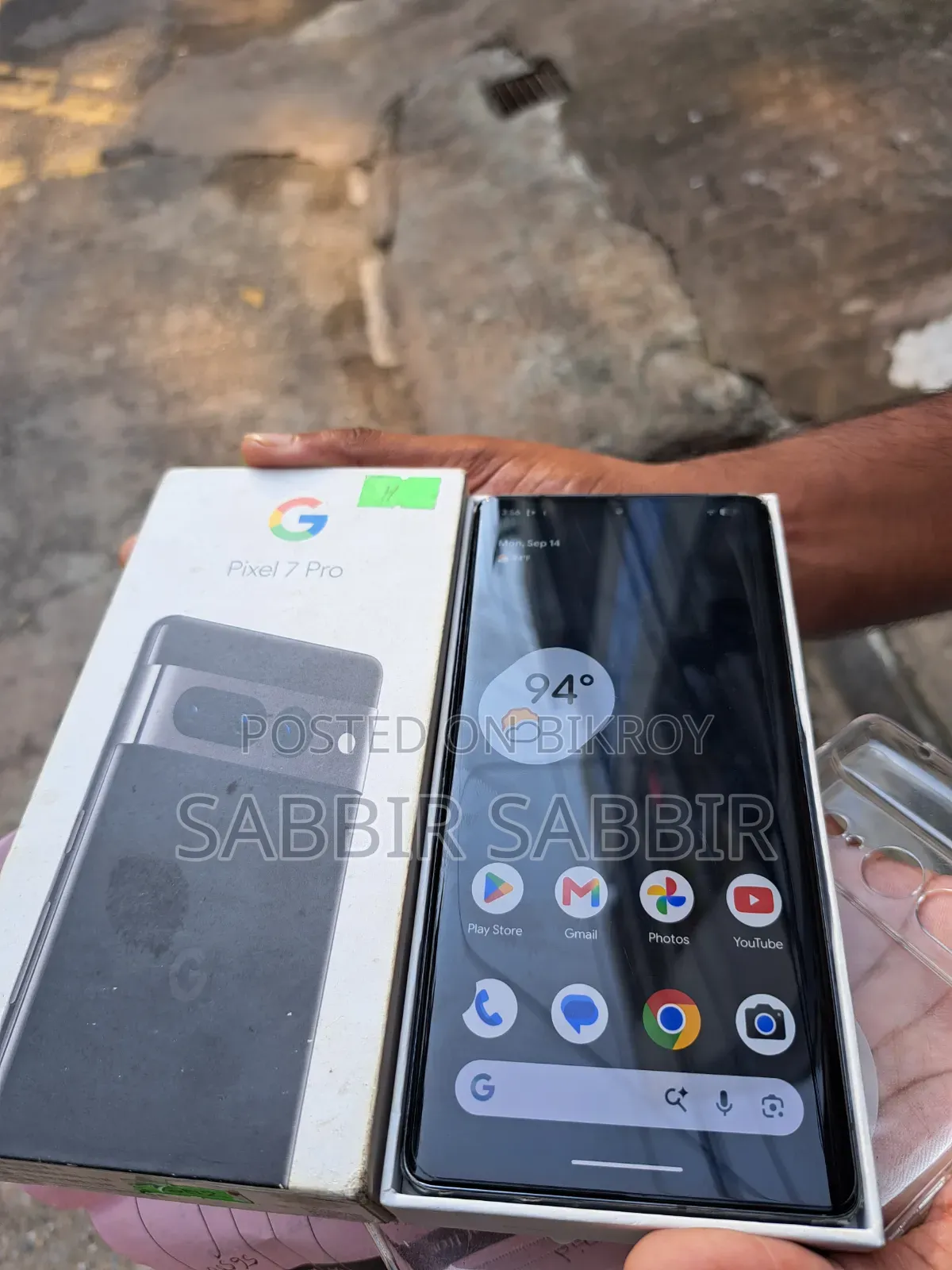 Google Pixel 7 Pro 128 GB Black