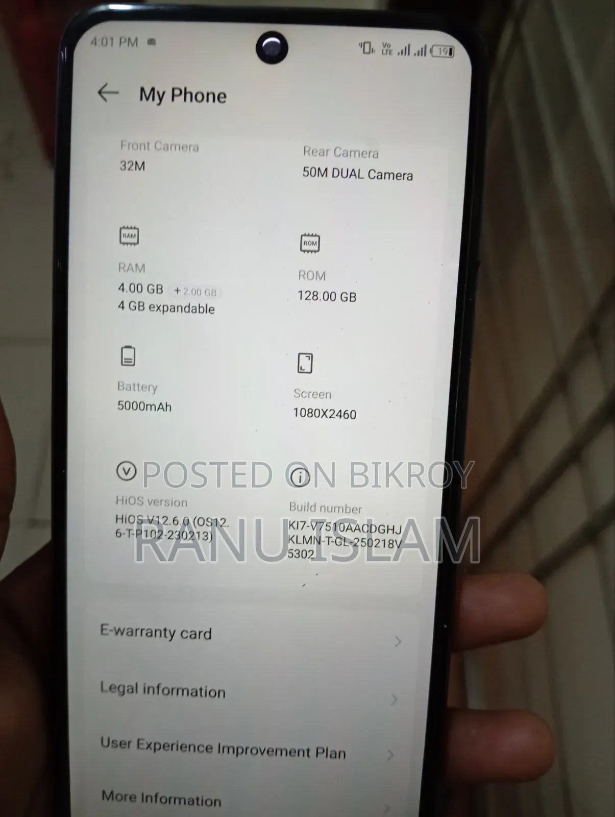 Tecno Spark 10 Pro 128 GB Black
