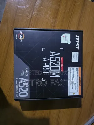 MSI A520m-a-Pro Motherboard (Ryzen)
