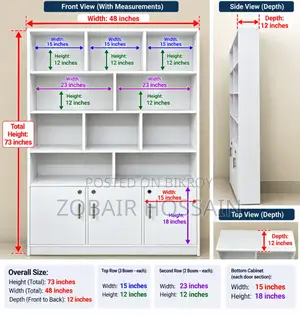 Bookshelf/Storage Cabinet
