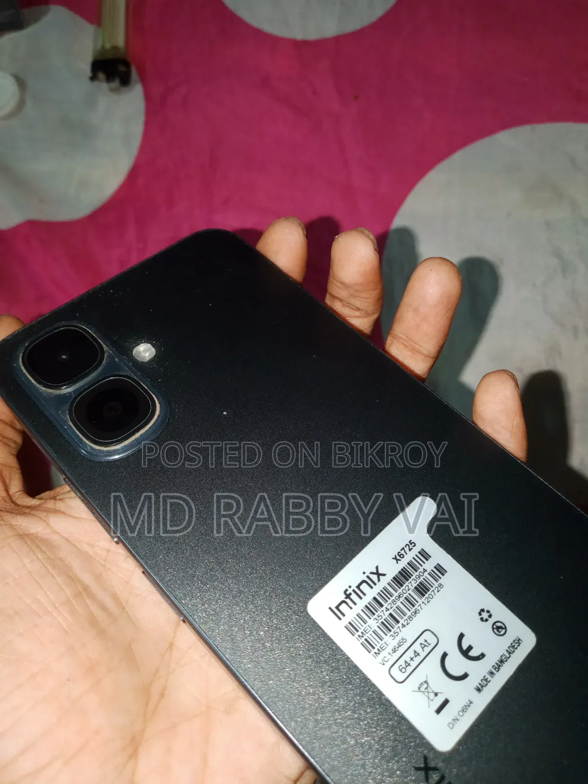 Infinix Smart 10 64 GB Black