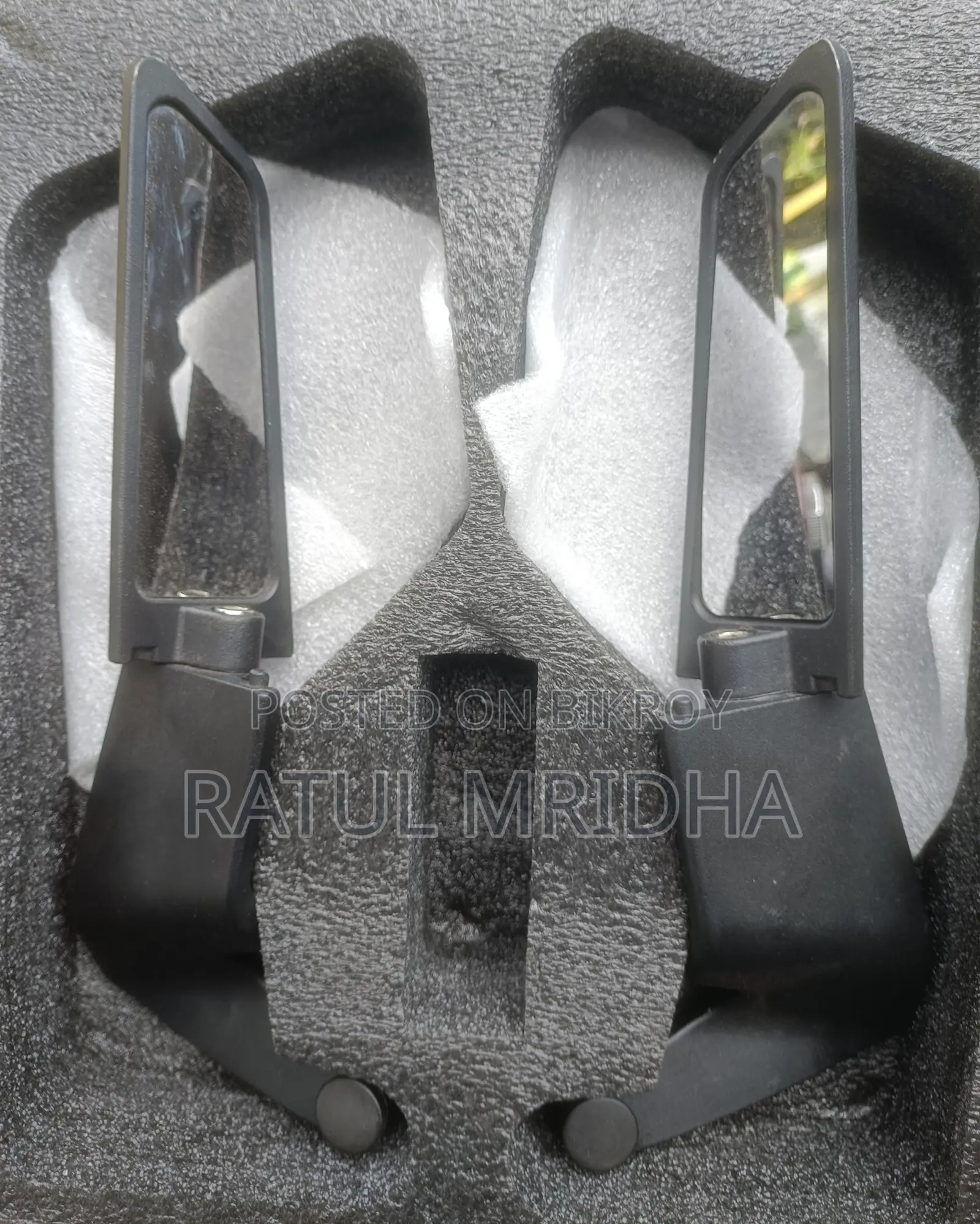 Motorcycle Looking Glass