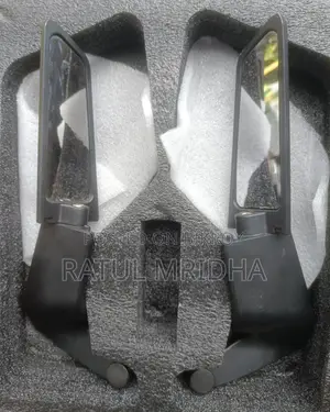 Motorcycle Looking Glass