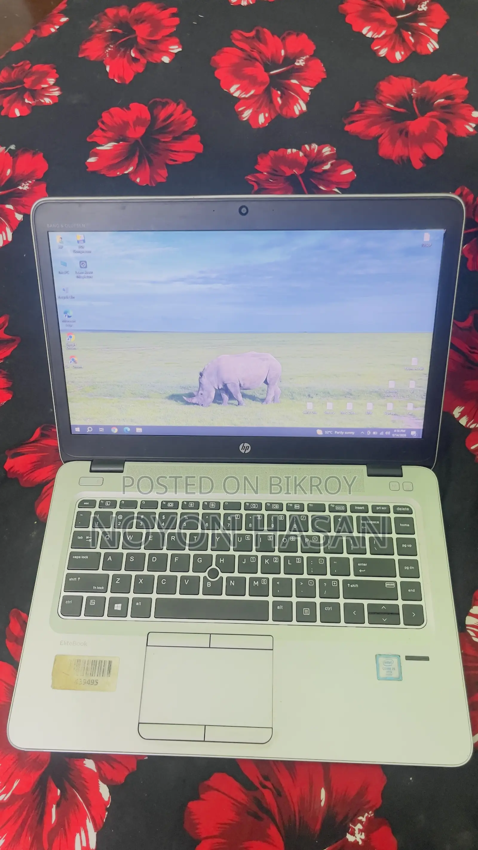 Laptop HP EliteBook 840 G3 4GB RAM Intel Core i5 Processor 256GB SSD