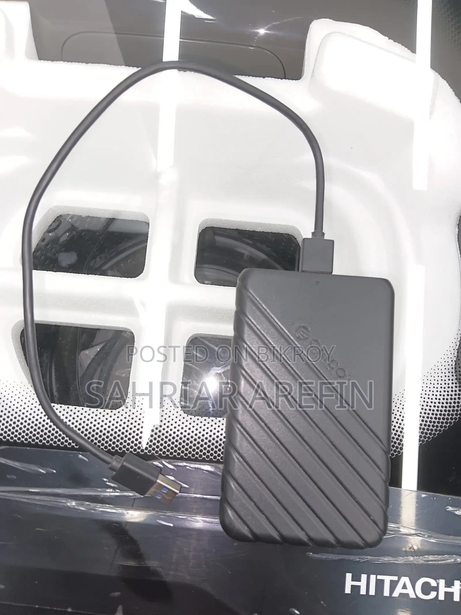 Seagate 500GB Laptop Hard Disk With Orico External Casing & Cable