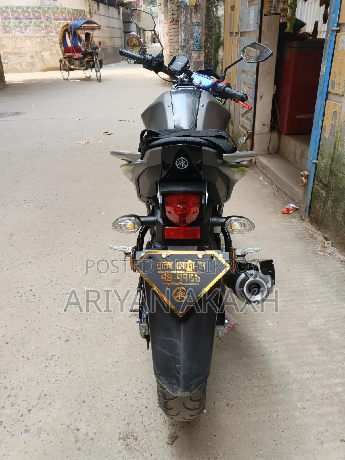 নিউ ইয়ামাহা এফজেডএস ভি২ ২০২৬ সিলভার