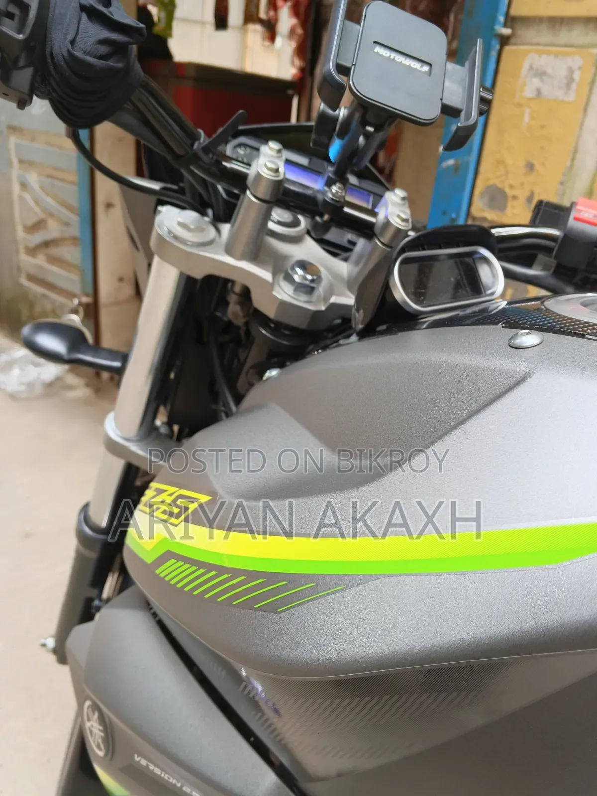 নিউ ইয়ামাহা এফজেডএস ভি২ ২০২৬ সিলভার