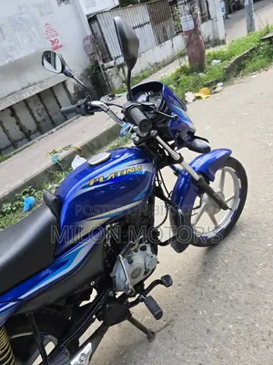 বাজাজ প্লাটিনা ১০০ ২০২০ ব্লু