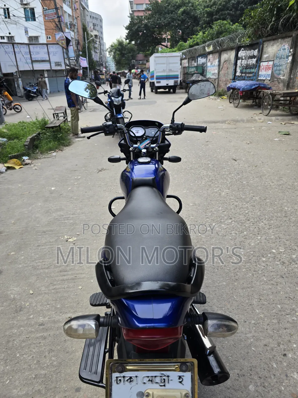 বাজাজ প্লাটিনা ১০০ ২০২০ ব্লু