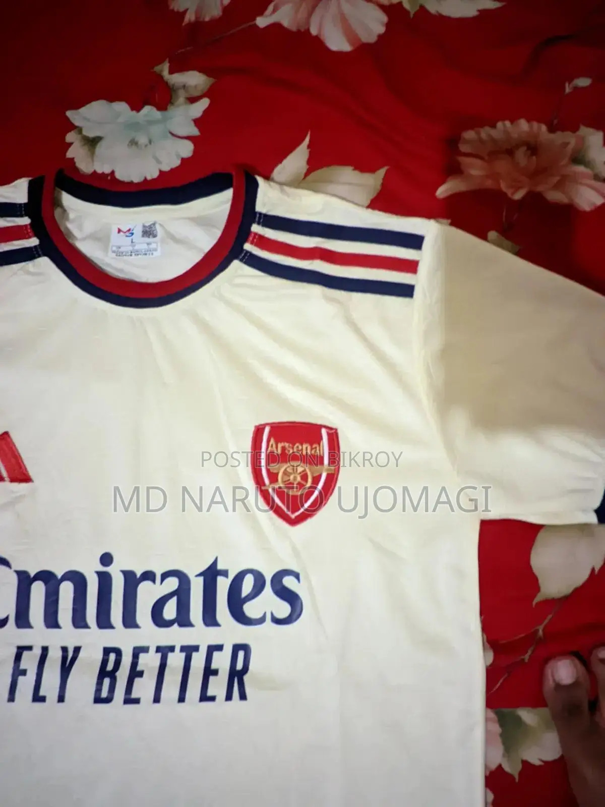 Arsenal Jersey very good quality all over Bangladesh Cash on Delivery is available