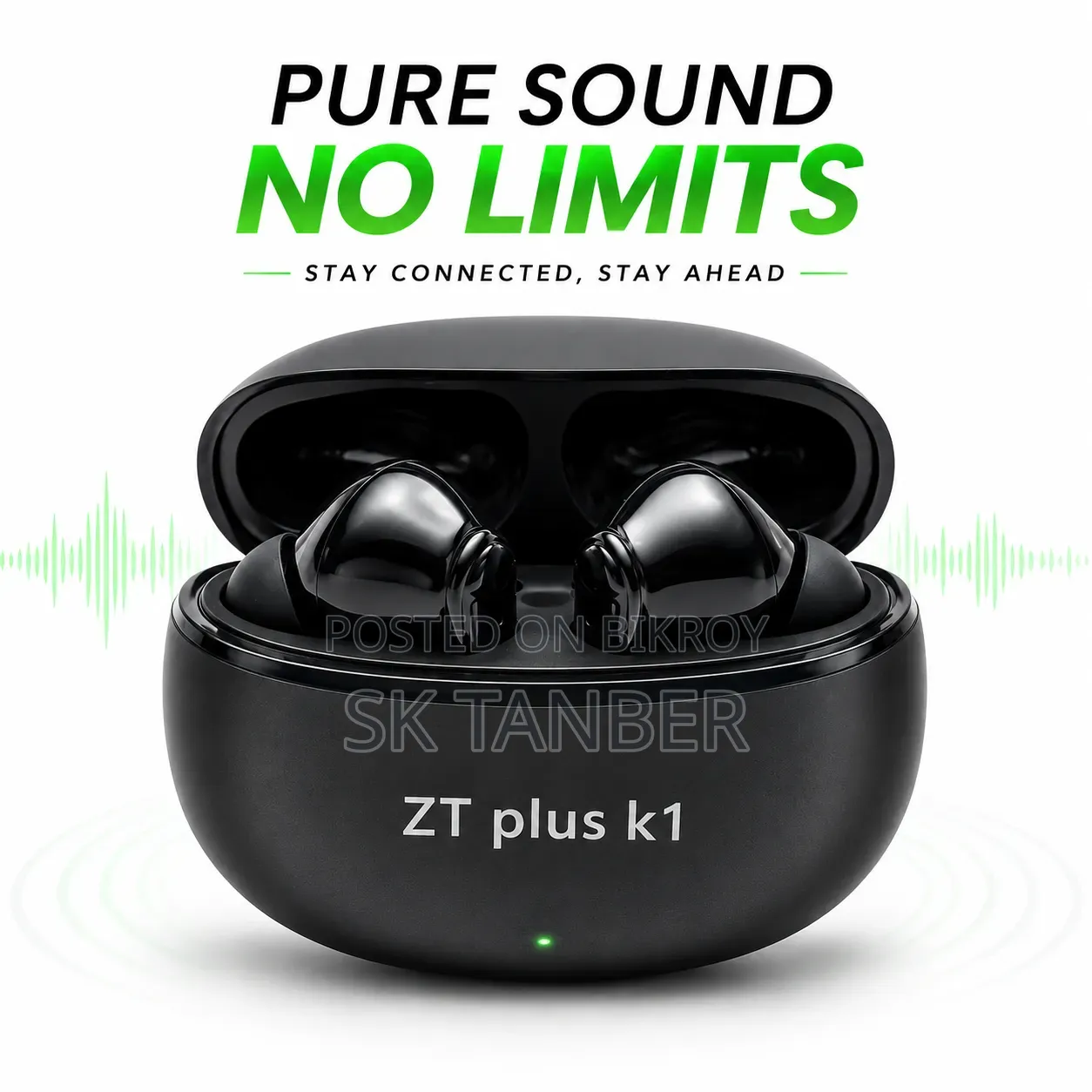 ZT Plus K1 True Wireless Stereo Earbuds