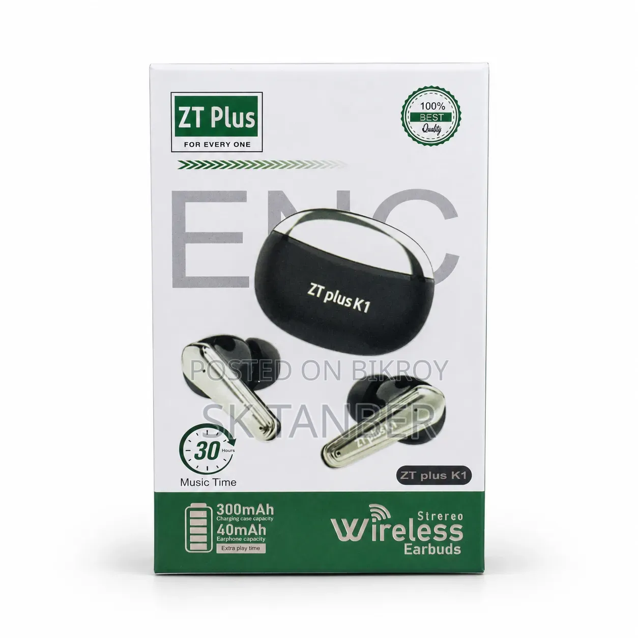 ZT Plus K1 True Wireless Stereo Earbuds