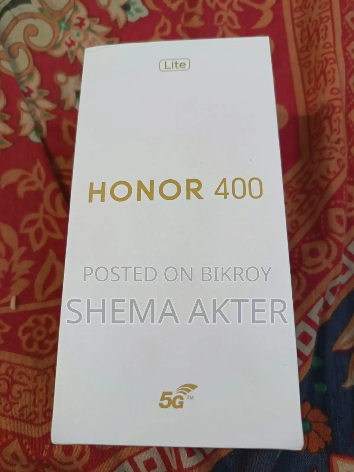 Honor 400 Lite 256 GB Gray