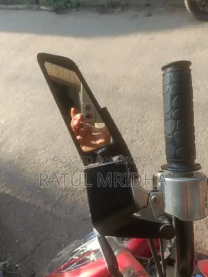 Motorcycle Looking Glass