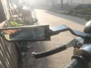 Motorcycle Looking Glass