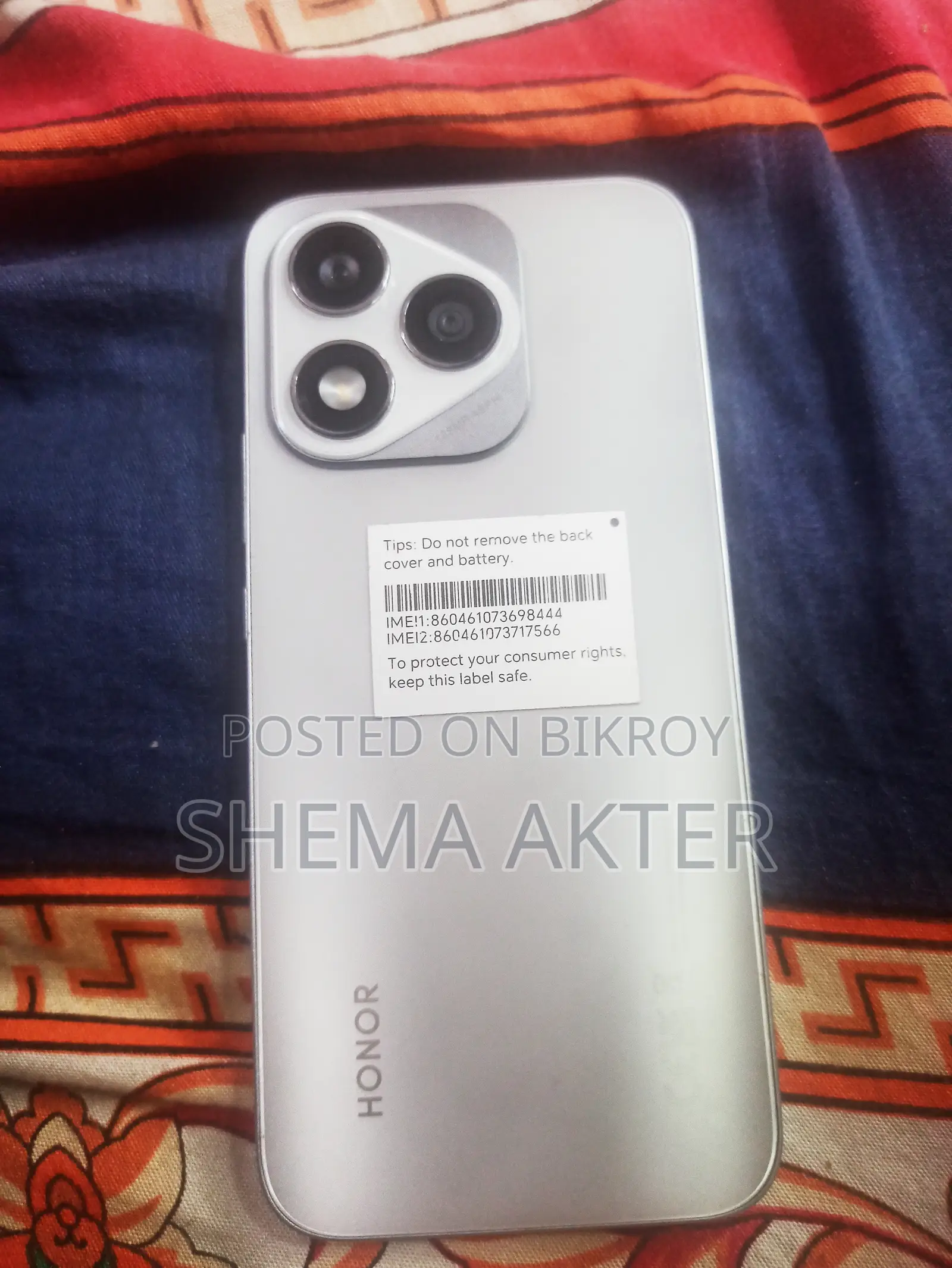 Honor 400 Lite 256 GB Gray