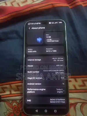 Honor 400 Lite 256 GB Gray
