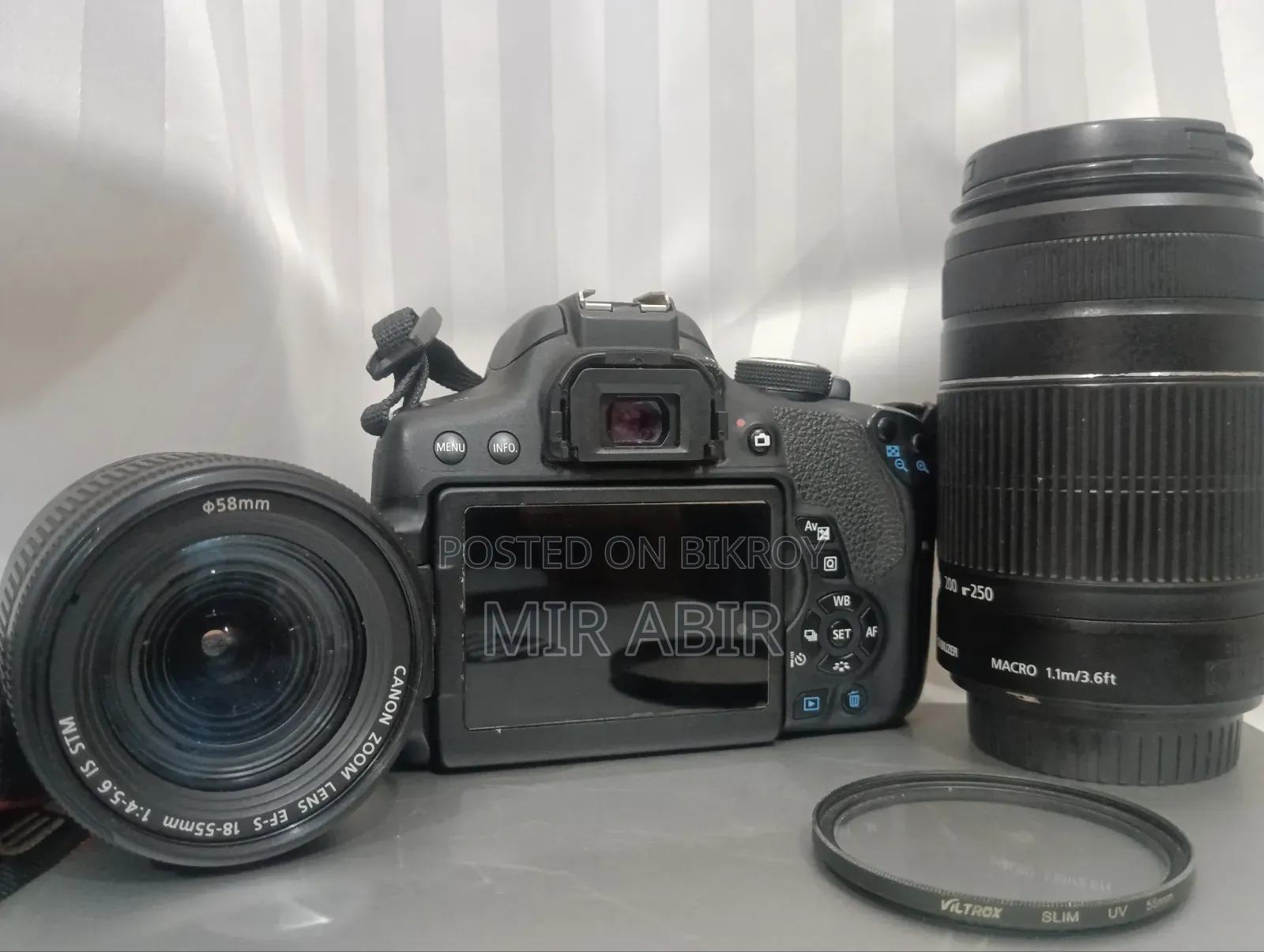 Canon 750d With Setup