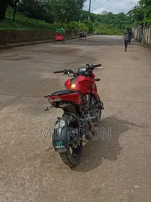 টিভিএস আপাচে আরটিআর ১৬০ ৪ভি ২০১৯ লাল