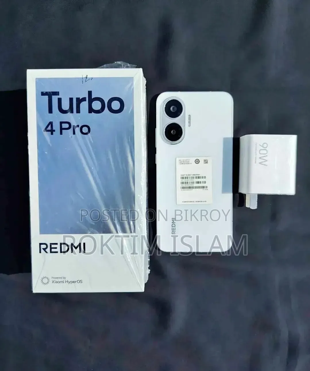 Xiaomi Redmi Turbo 4 Pro 256 GB White